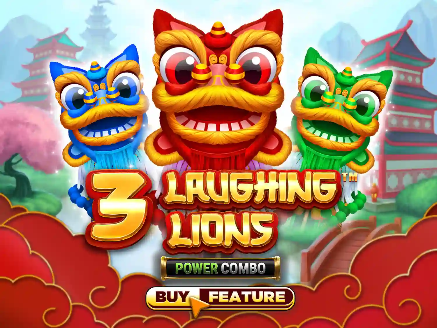 SB88 3 Laughing Lions Power Combo