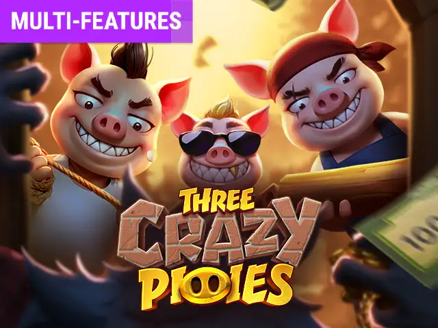 SB88 Three Crazy Piggies